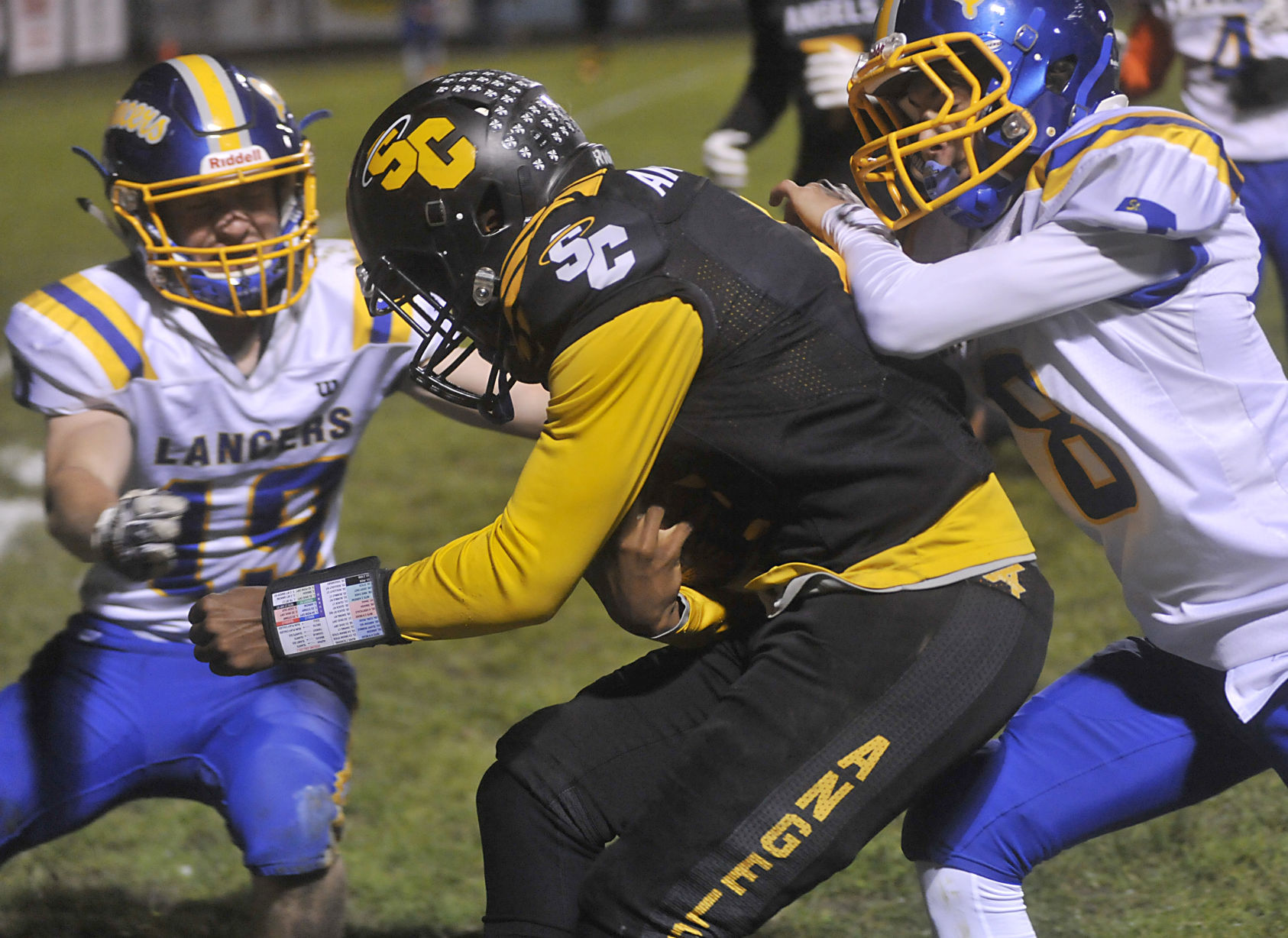St. Catherine's 41, St. Joseph 7